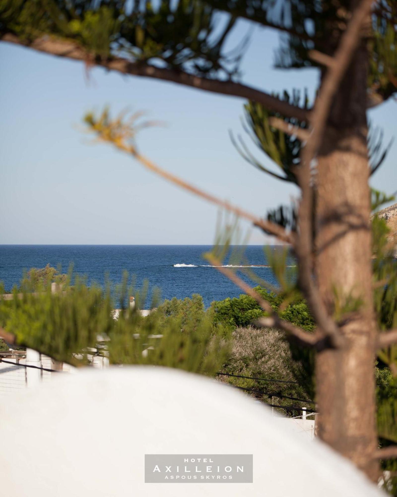Achilleion Hotel Skyros Exteriör bild