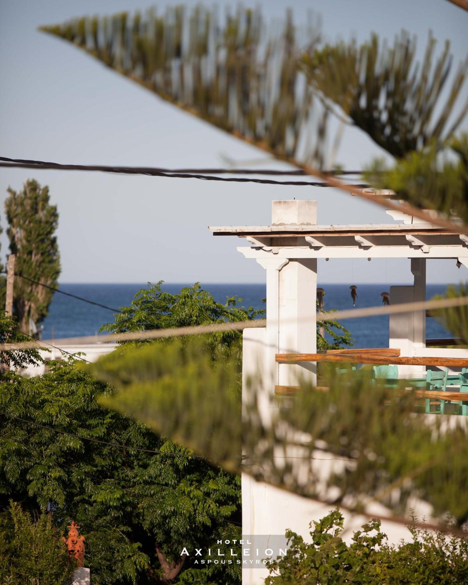 Achilleion Hotel Skyros Exteriör bild