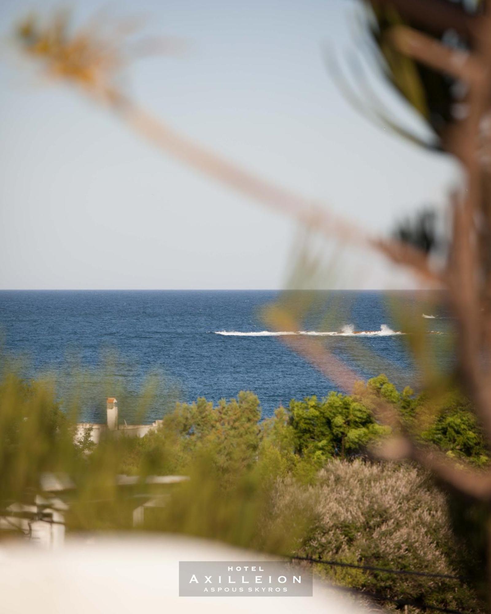 Achilleion Hotel Skyros Exteriör bild