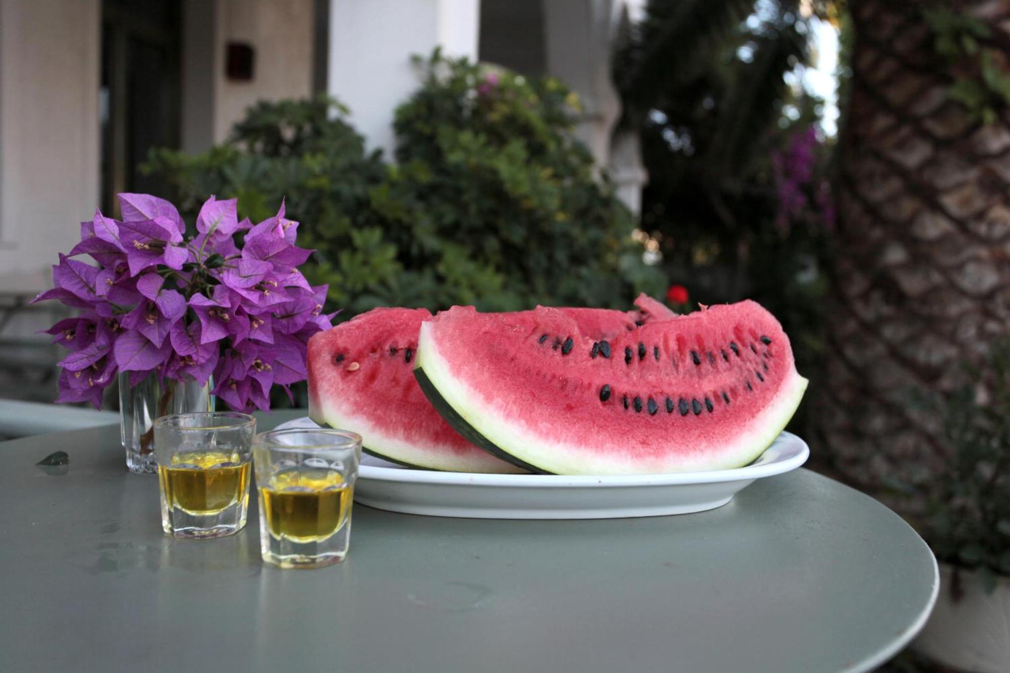 Achilleion Hotel Skyros Exteriör bild